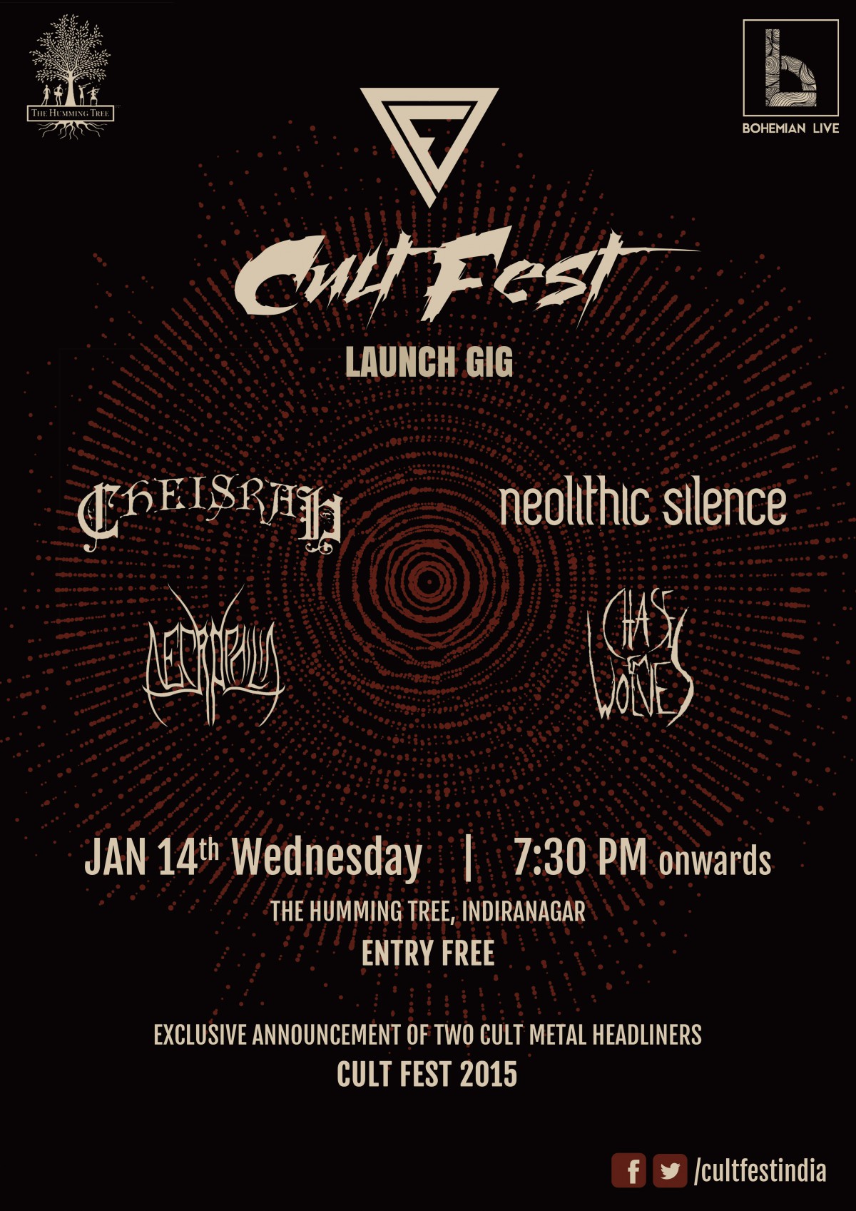 Cultfest--launch-gig-poster